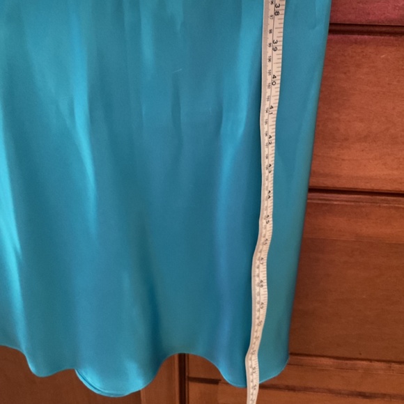 Beautiful Fiesta Gown, Blue, Medium - Picture 14 of 15